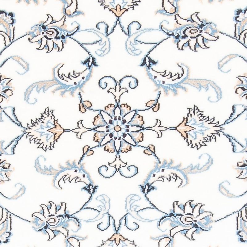 Alfombra de pasillo Alfombra persa - Nain - 284 x 78 cm - plata