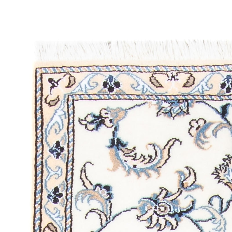 Alfombra de pasillo Alfombra persa - Nain - 284 x 78 cm - plata