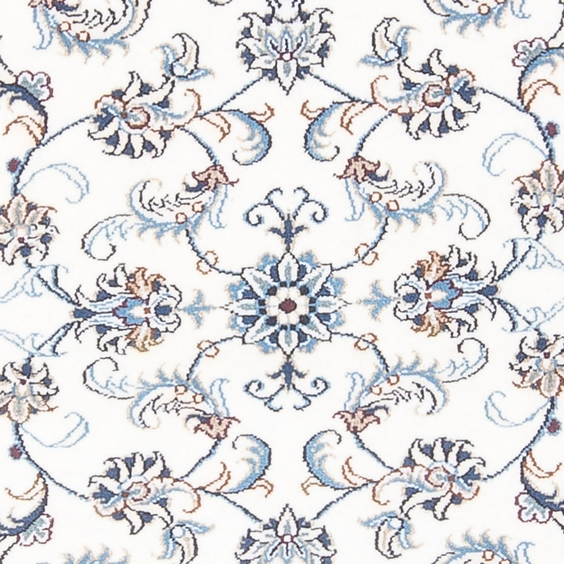 Alfombra de pasillo Alfombra persa - Nain - 295 x 82 cm - plata