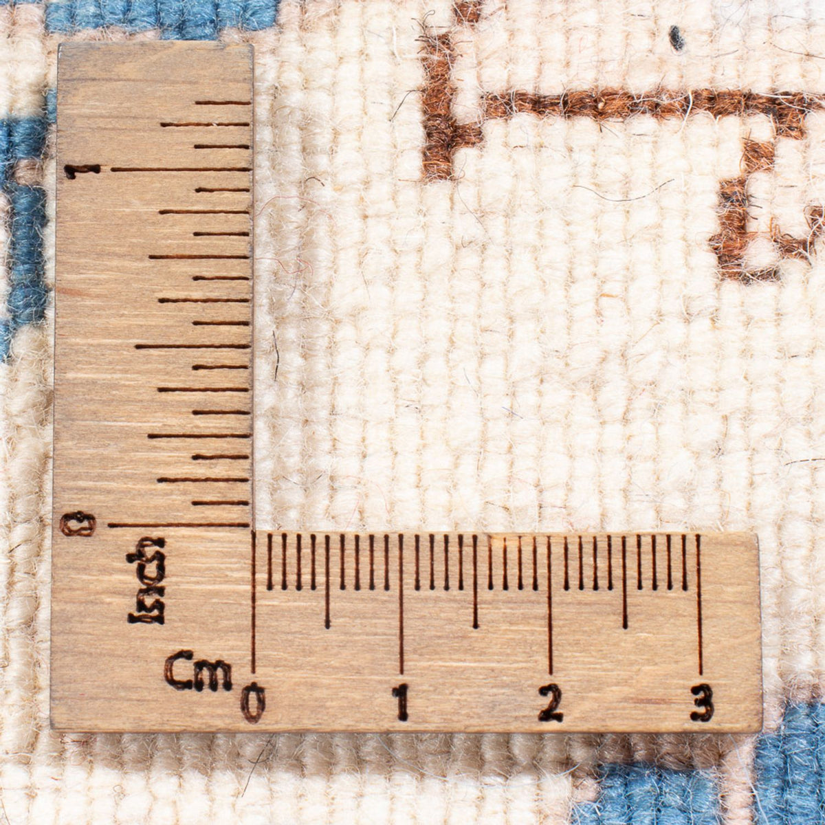 Alfombra de pasillo Alfombra persa - Nain - 292 x 81 cm - plata