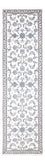Alfombra de pasillo Alfombra persa - Nain - 292 x 76 cm - plata