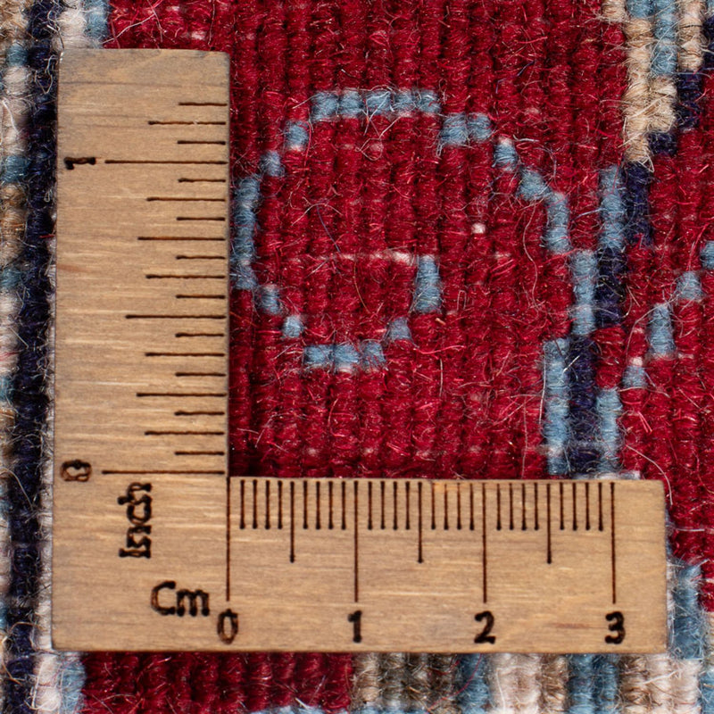 Alfombra de pasillo Alfombra persa - Nain - 290 x 82 cm - rojo