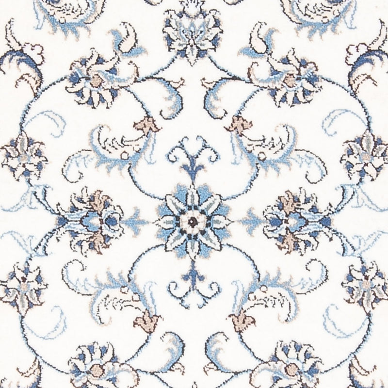 Alfombra de pasillo Alfombra persa - Nain - 286 x 77 cm - plata