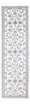 Alfombra de pasillo Alfombra persa - Nain - 286 x 82 cm - plata
