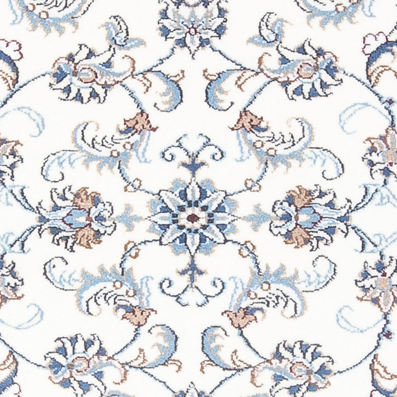 Alfombra de pasillo Alfombra persa - Nain - 286 x 82 cm - plata