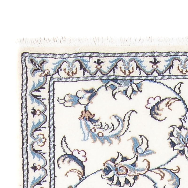 Alfombra de pasillo Alfombra persa - Nain - 286 x 82 cm - plata