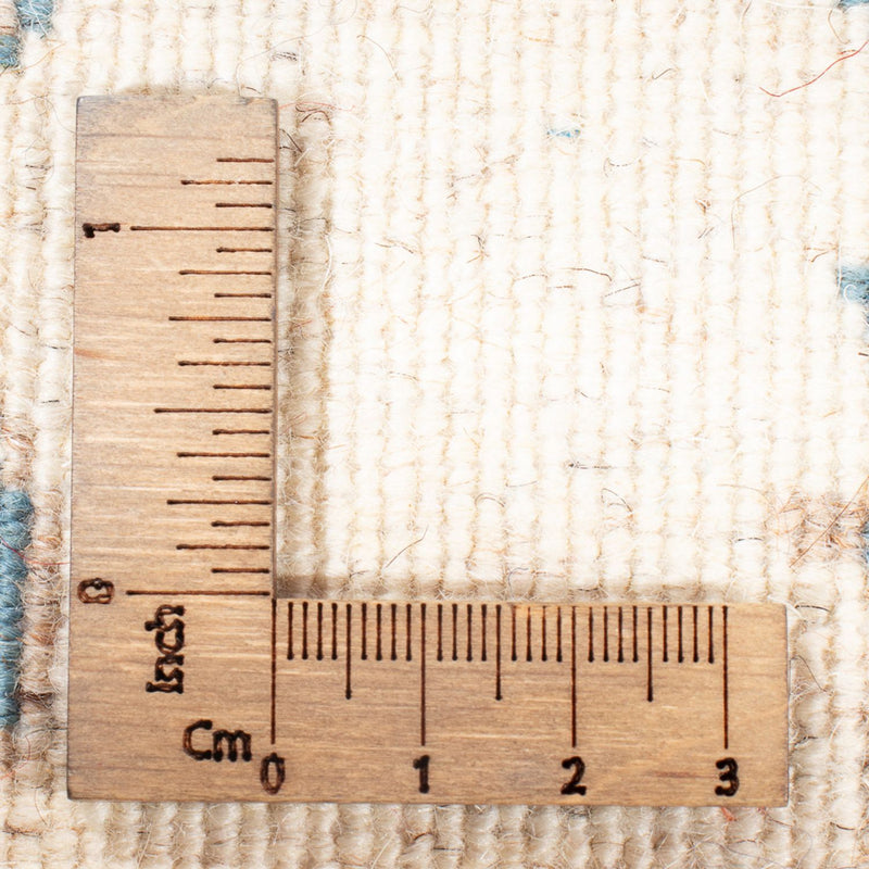 Alfombra de pasillo Alfombra persa - Nain - 194 x 80 cm - plata