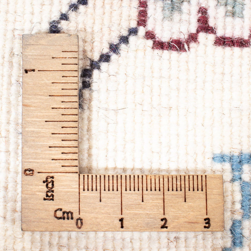 Alfombra de pasillo Alfombra persa - Nain - 195 x 77 cm - plata