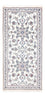 Alfombra de pasillo Alfombra persa - Nain - 192 x 88 cm - plata