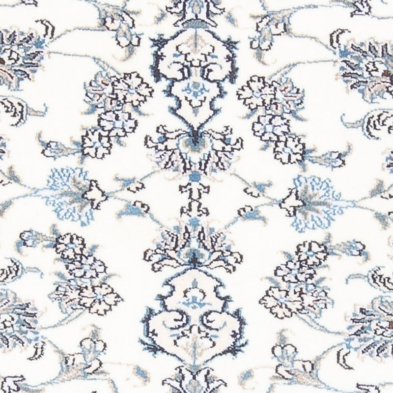 Alfombra de pasillo Alfombra persa - Nain - 188 x 84 cm - plata