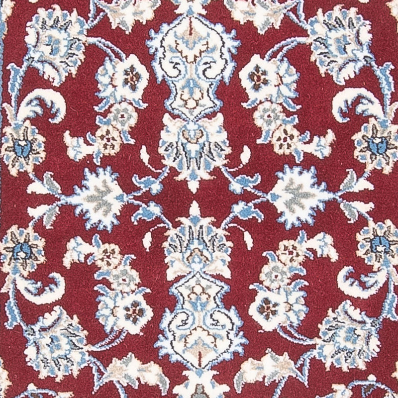 Alfombra de pasillo Alfombra persa - Nain - 206 x 76 cm - rojo
