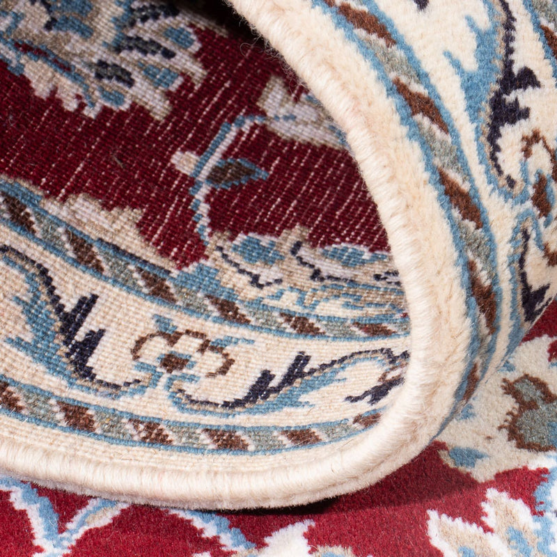 Alfombra de pasillo Alfombra persa - Nain - 206 x 76 cm - rojo