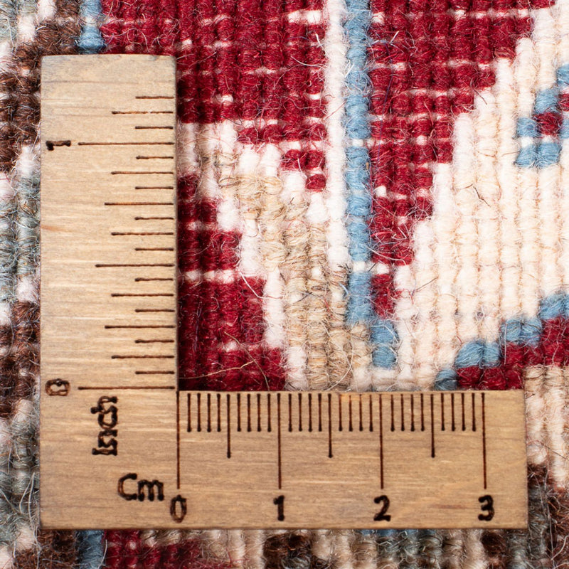 Alfombra de pasillo Alfombra persa - Nain - 206 x 76 cm - rojo