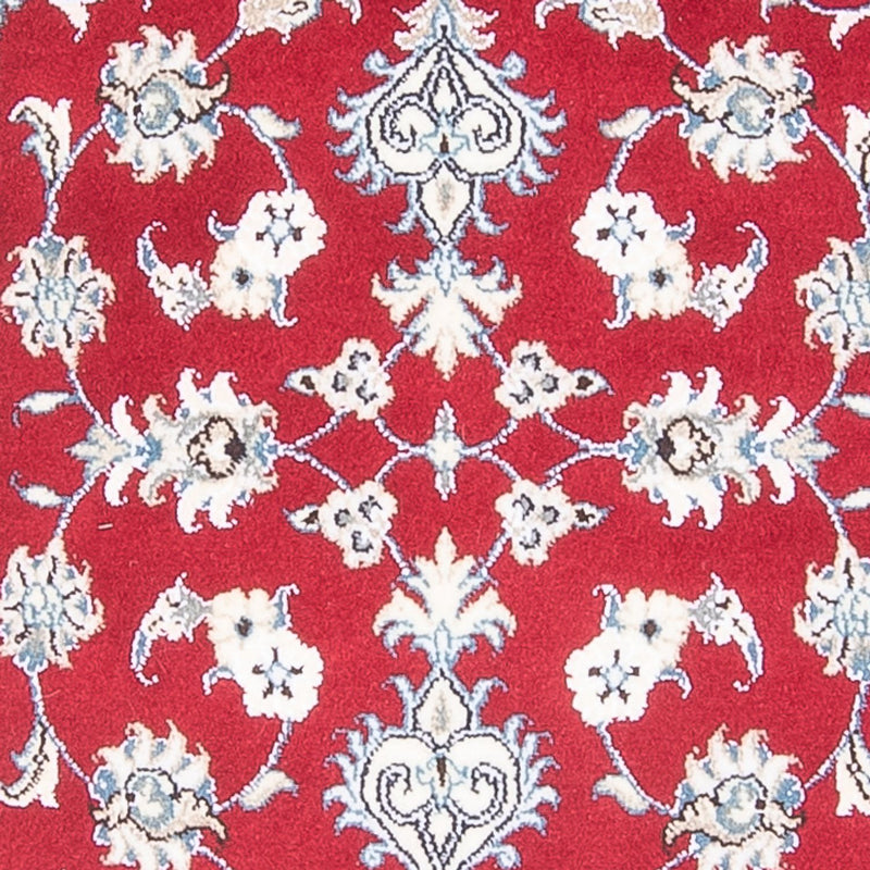 Alfombra de pasillo Alfombra persa - Nain - 200 x 78 cm - rojo