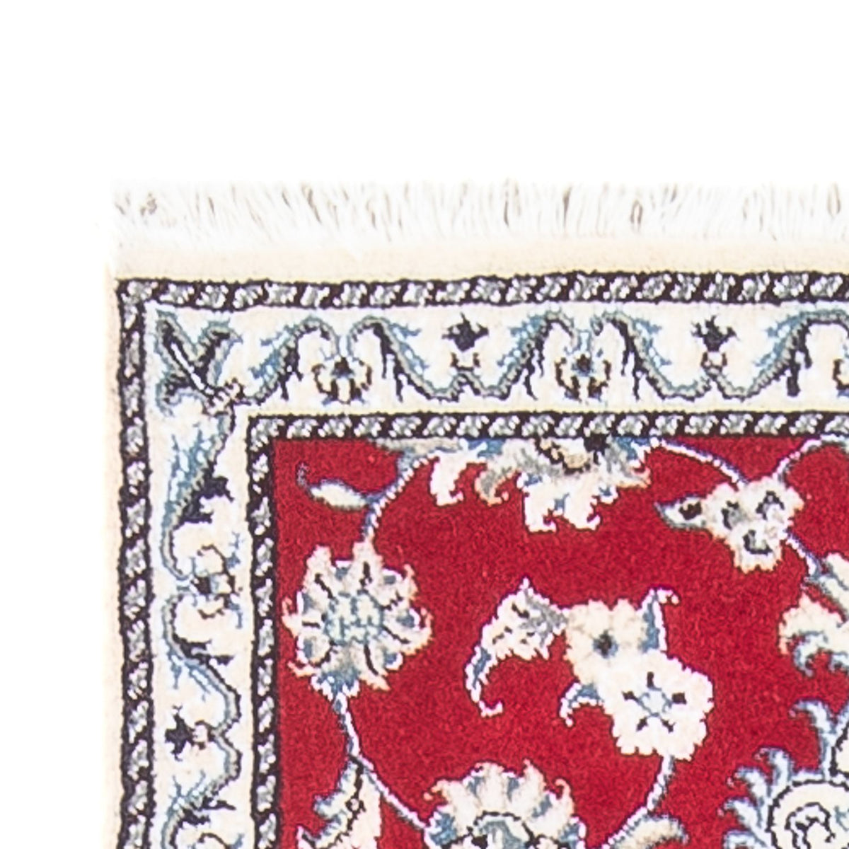 Alfombra de pasillo Alfombra persa - Nain - 200 x 78 cm - rojo