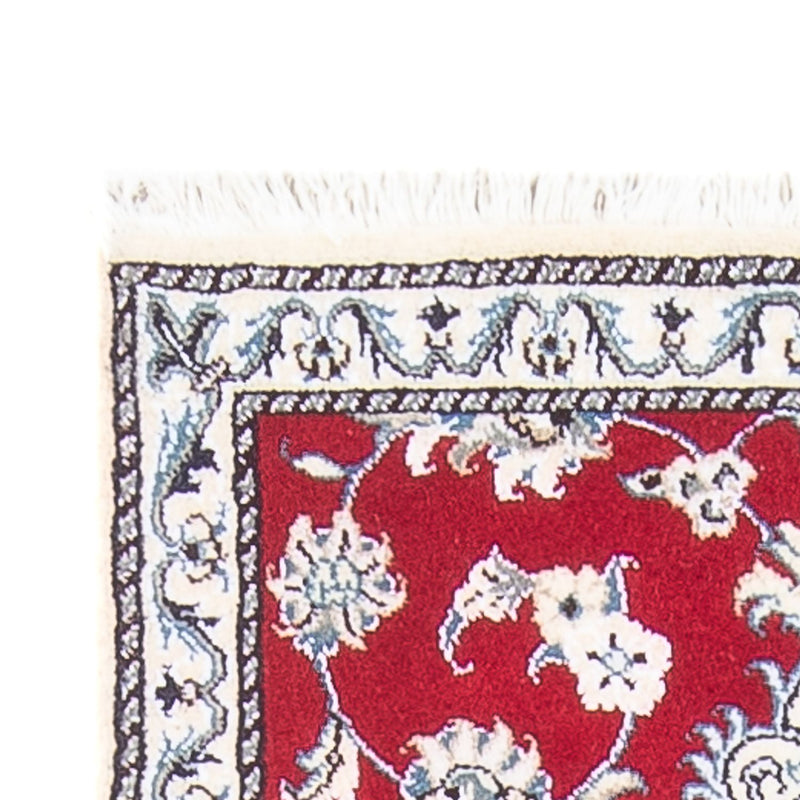 Alfombra de pasillo Alfombra persa - Nain - 200 x 78 cm - rojo