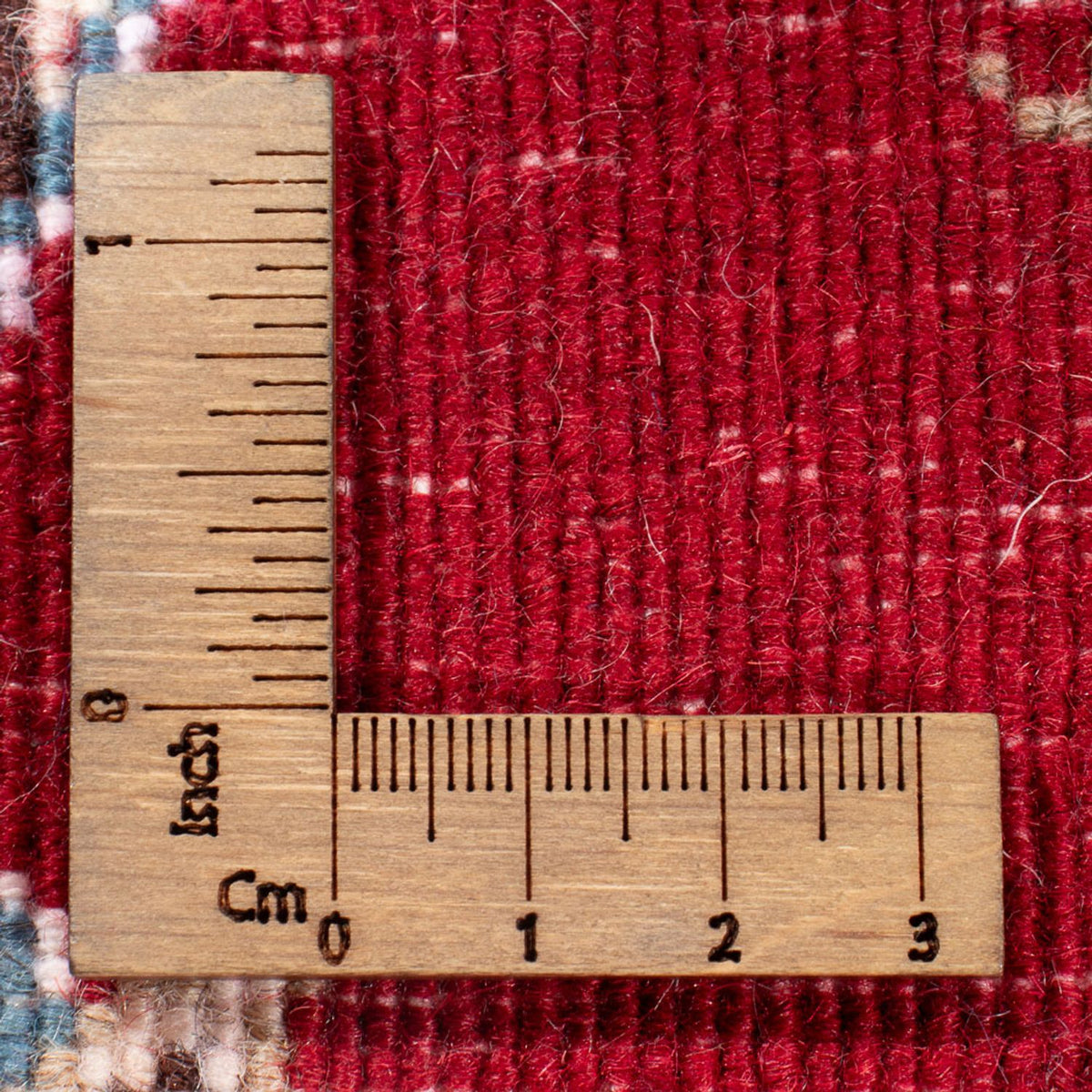 Alfombra de pasillo Alfombra persa - Nain - 200 x 78 cm - rojo