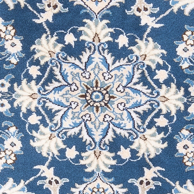 Alfombra persa - Nain - 140 x 90 cm - azul