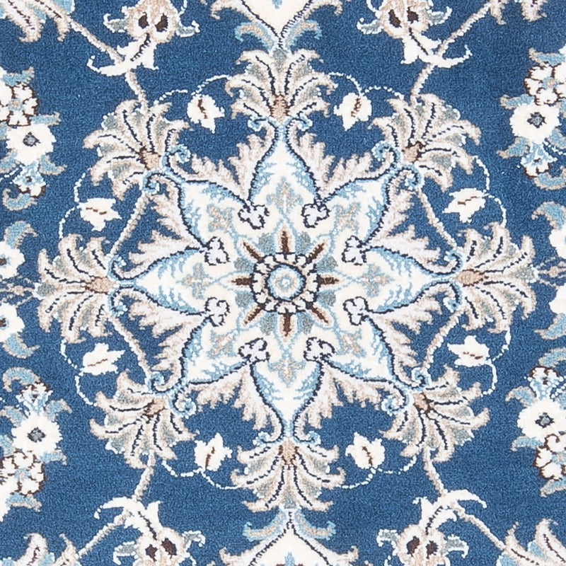 Alfombra persa - Nain - 140 x 90 cm - azul