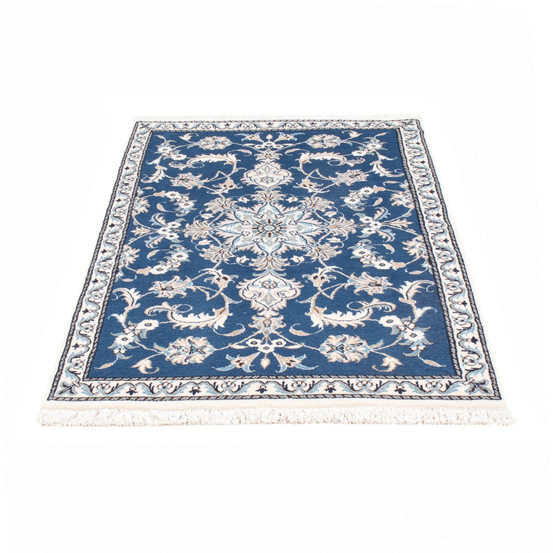 Alfombra persa - Nain - 140 x 90 cm - azul