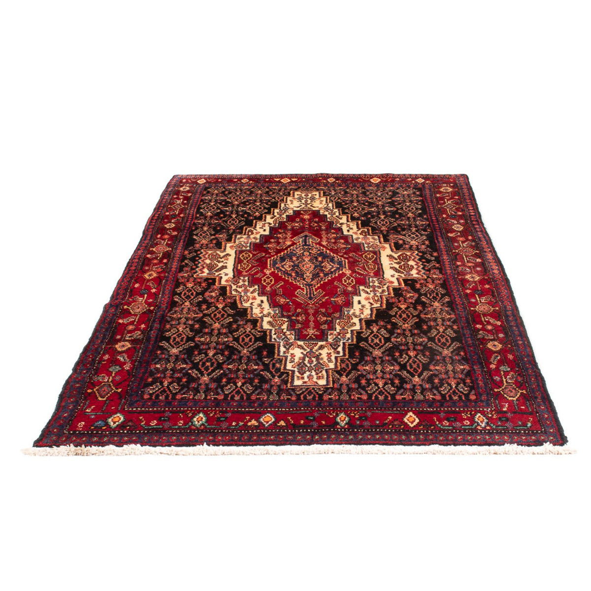 Alfombra persa - Clásica - 188 x 123 cm - azul oscuro