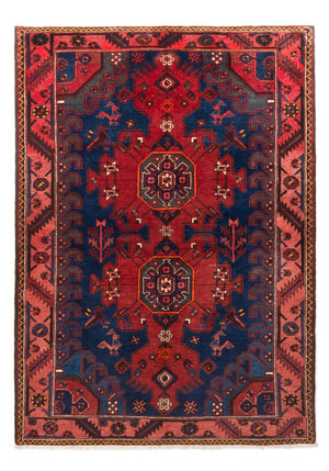 Alfombra persa - Nómada - 196 x 136 cm - azul