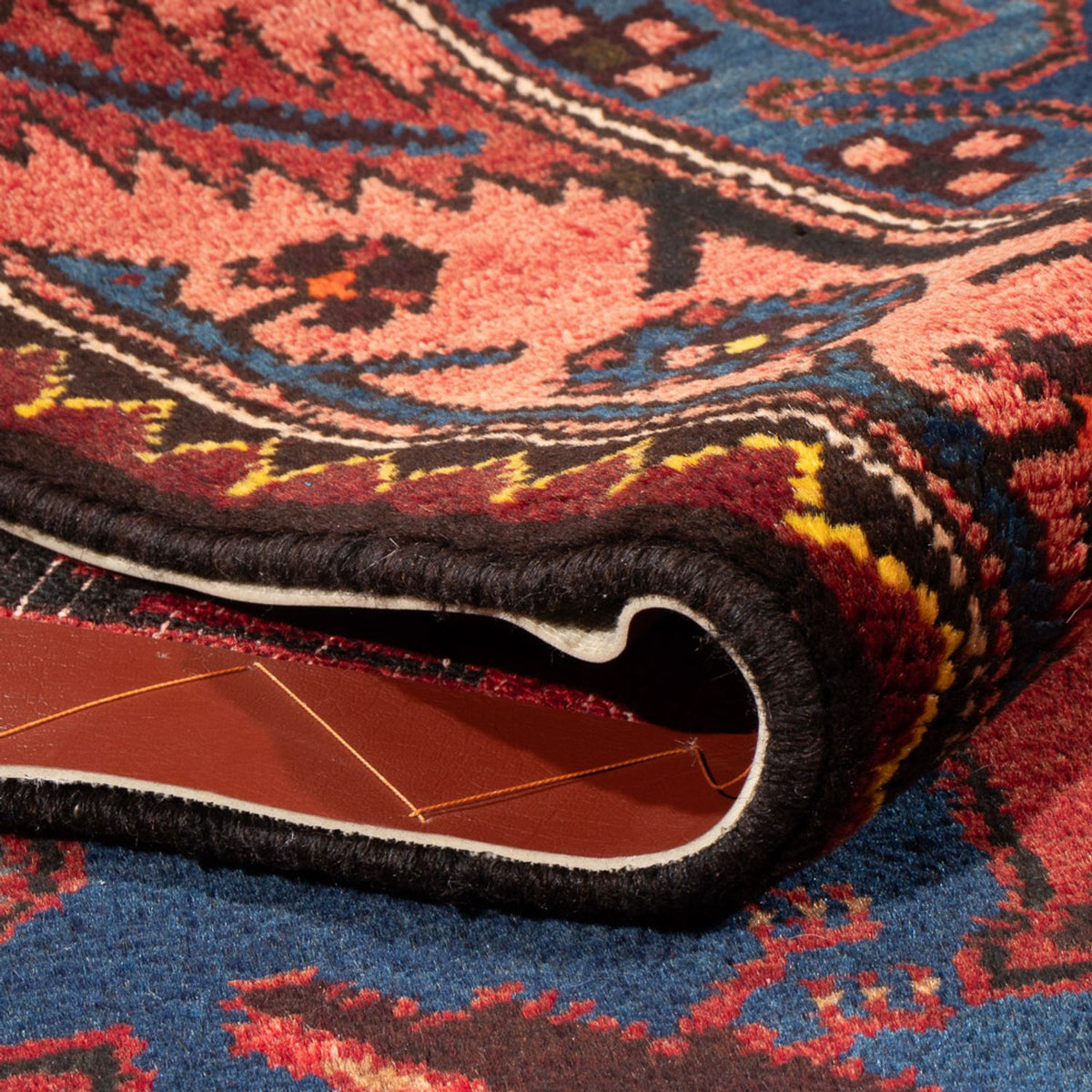 Alfombra persa - Nómada - 196 x 136 cm - azul