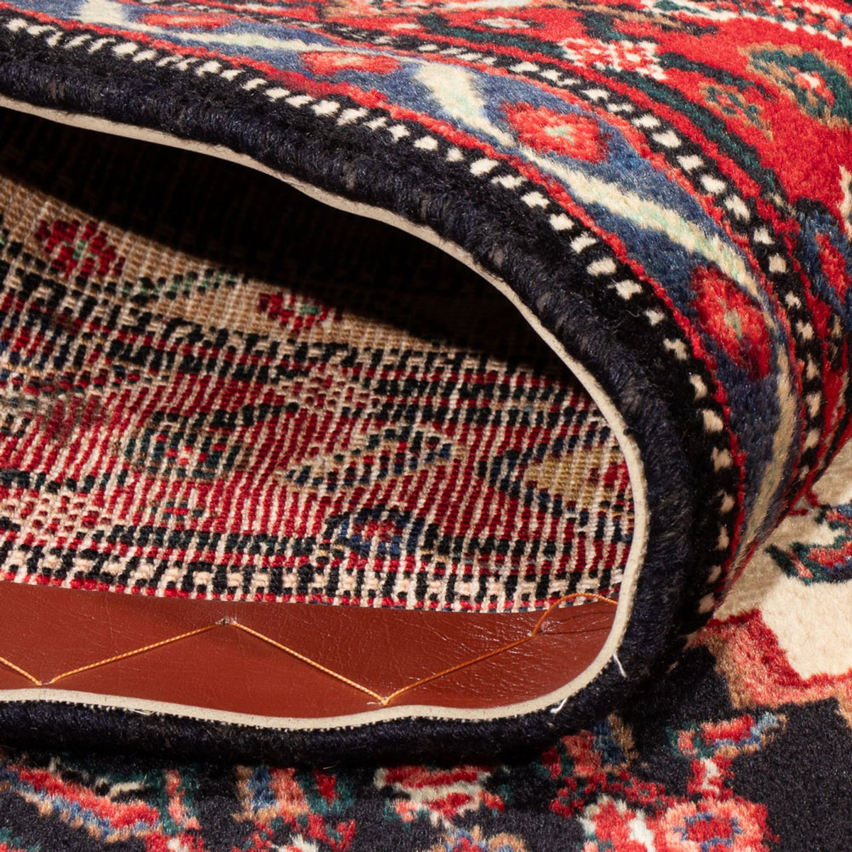 Alfombra persa - Clásica - 196 x 140 cm - azul oscuro