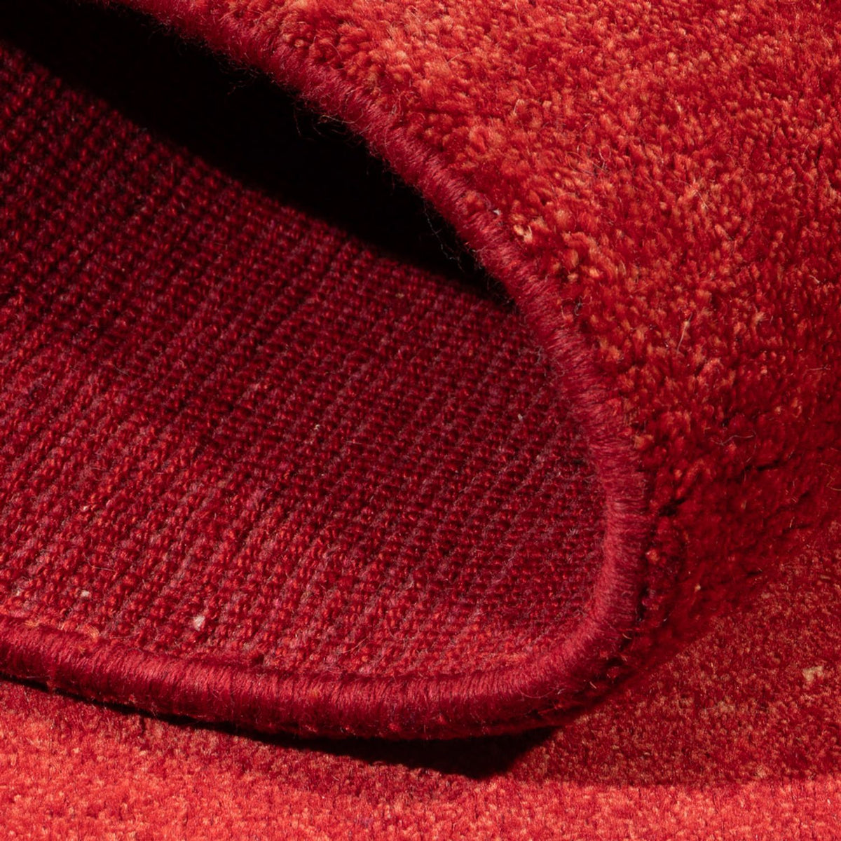 Alfombra Gabbeh - Persa - 173 x 125 cm - rojo