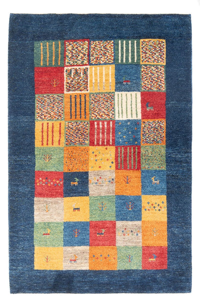 Gabbeh persa Alfombra 101x146cm - Perserteppich Wollteppich