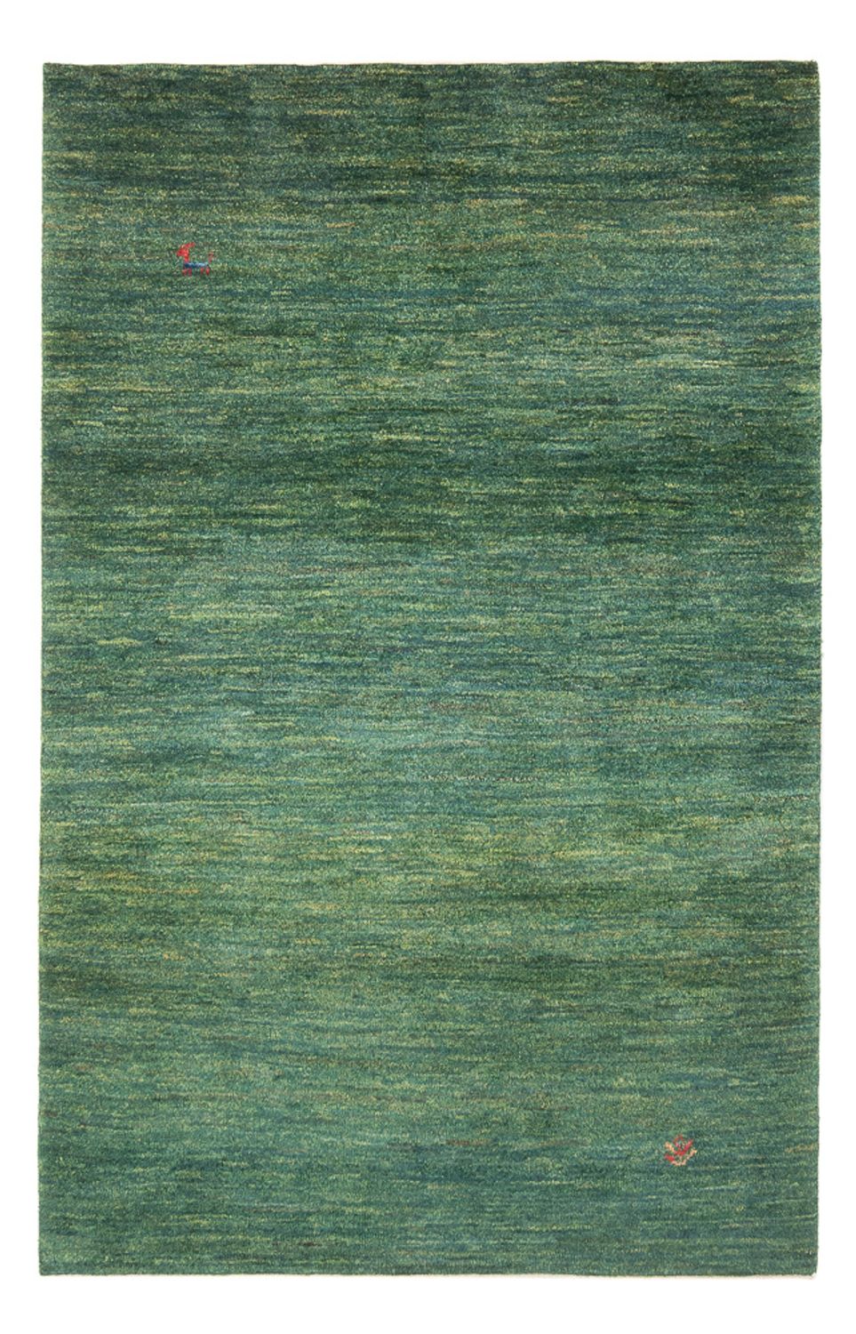 Alfombra Gabbeh - Persa - 182 x 116 cm - verde menta