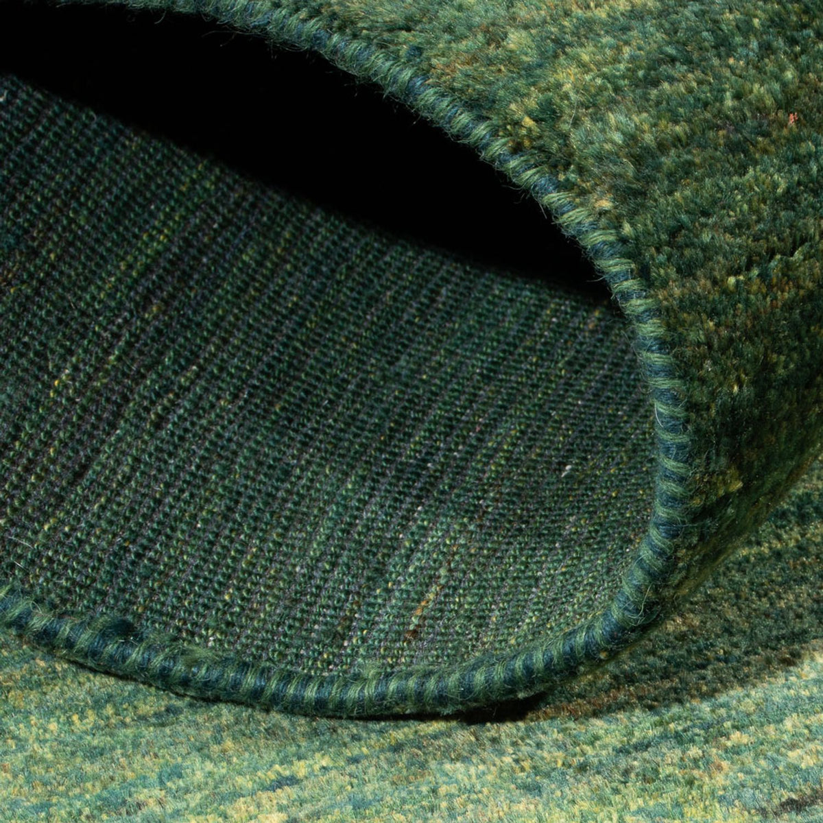 Alfombra Gabbeh - Persa - 182 x 116 cm - verde menta