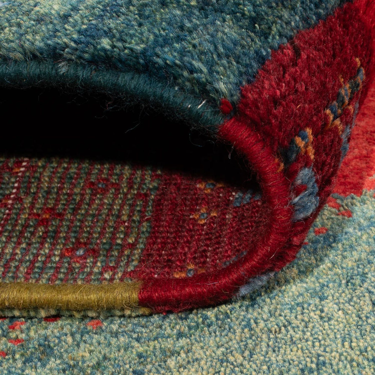 Alfombra Gabbeh - Persa - 182 x 117 cm - multicolor