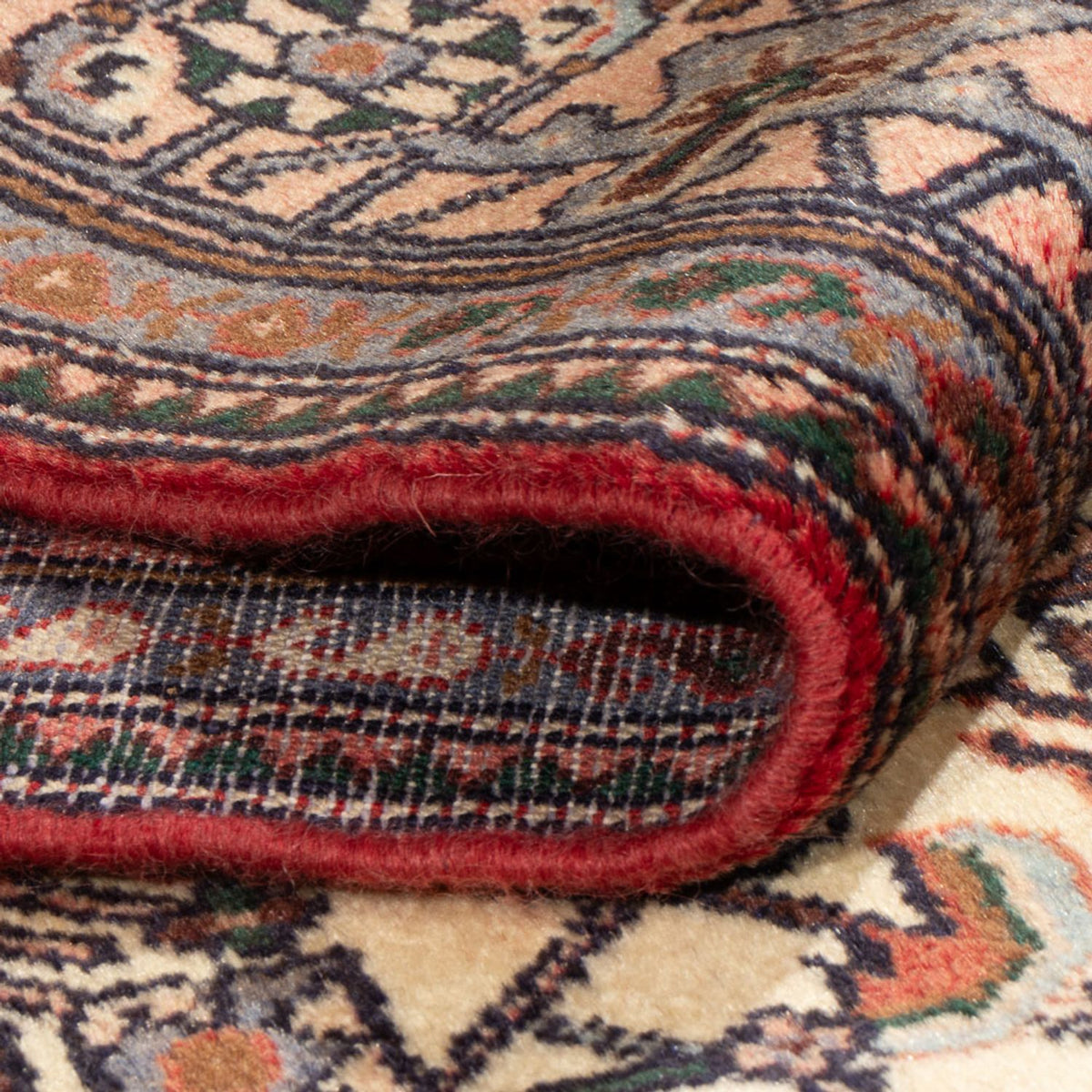 Alfombra persa - Nómada - 203 x 123 cm - crema