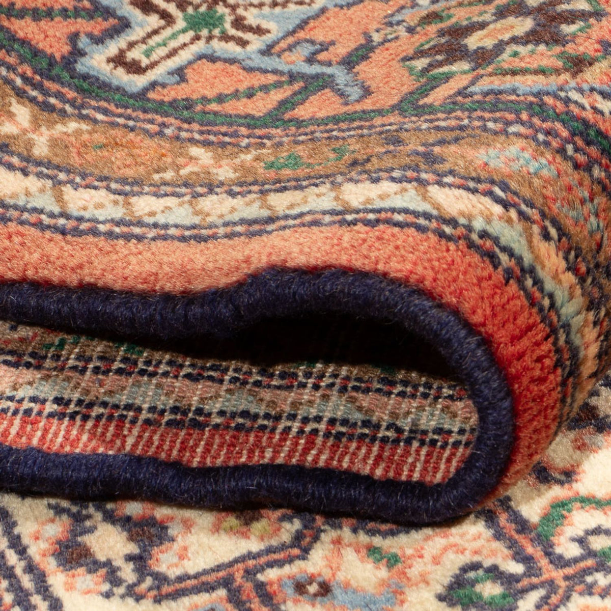 Alfombra persa - Nómada - 202 x 137 cm - crema