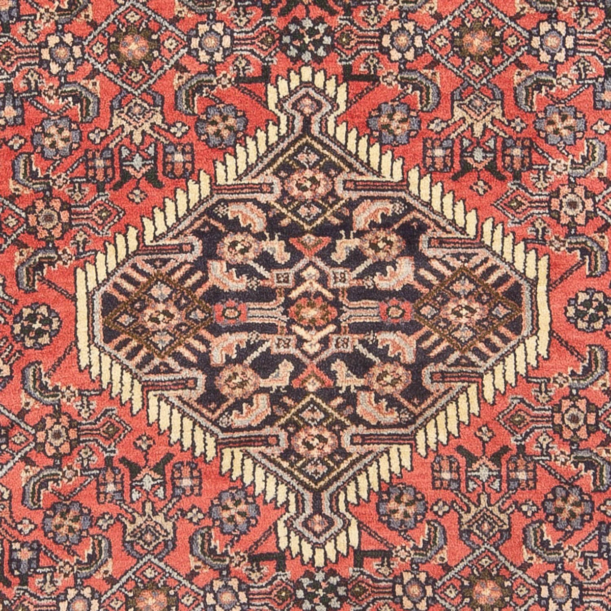 Alfombra persa - Nómada - 200 x 127 cm - rojo