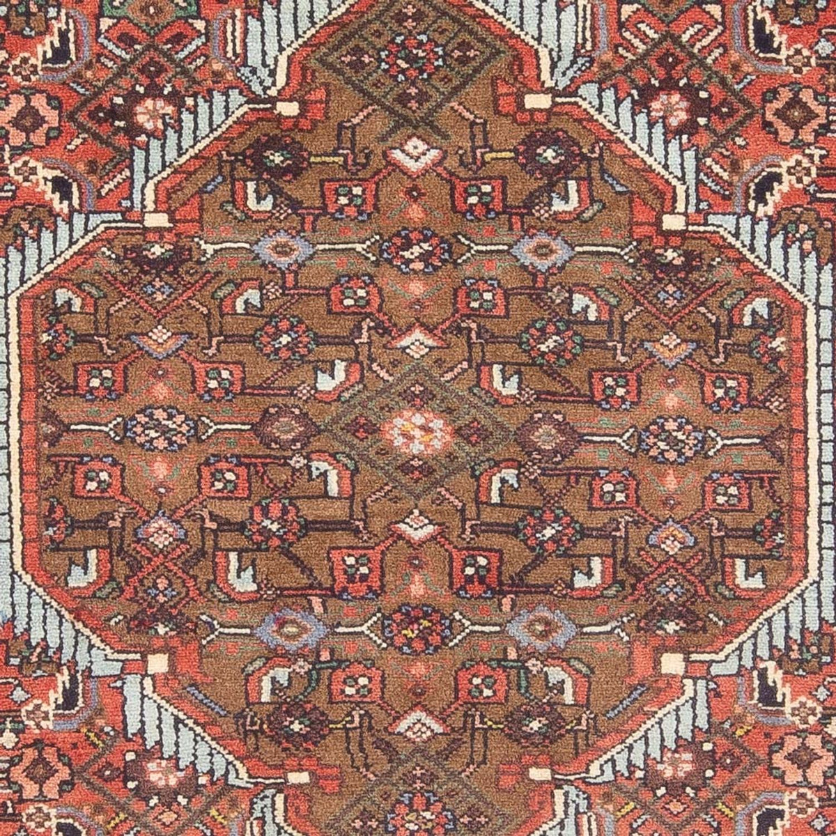 Alfombra persa - Nómada - 200 x 128 cm - rojo