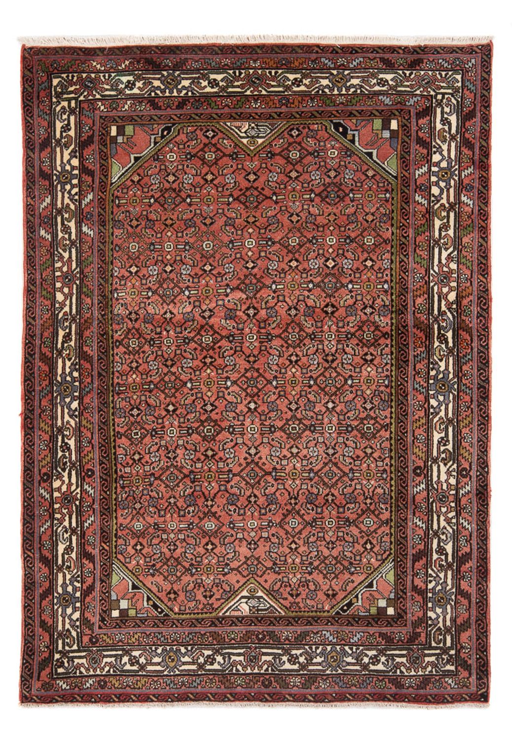 Alfombra persa - Nómada - 200 x 150 cm - rojo