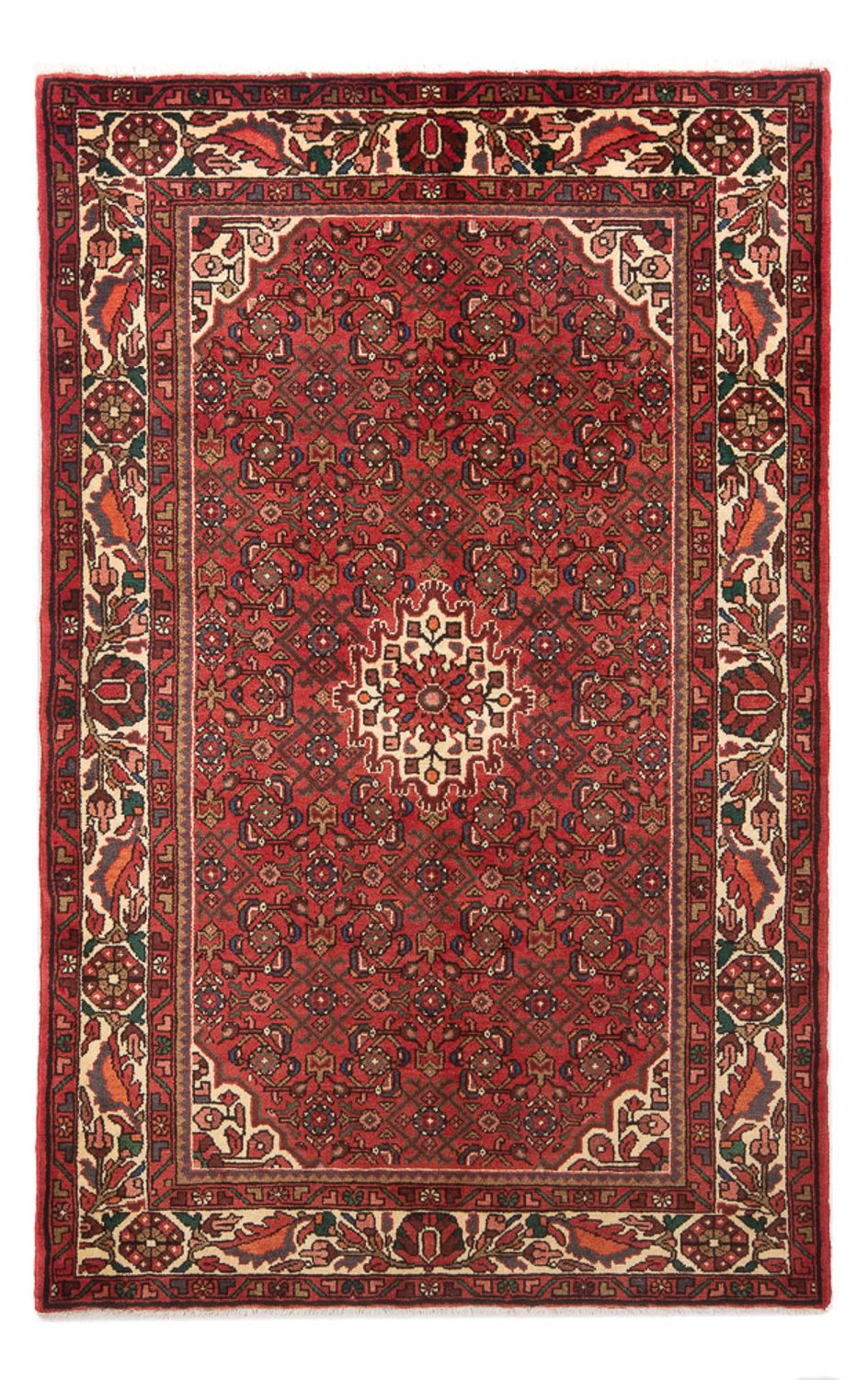 Alfombra persa - Nómada - 210 x 140 cm - rojo