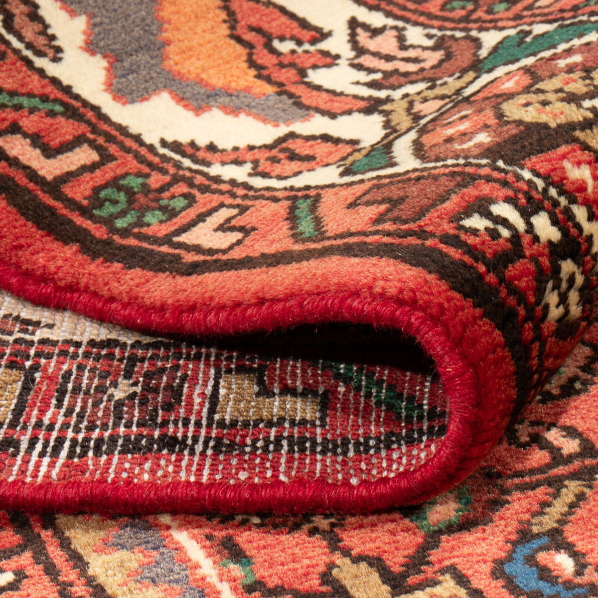 Alfombra persa - Nómada - 210 x 140 cm - rojo