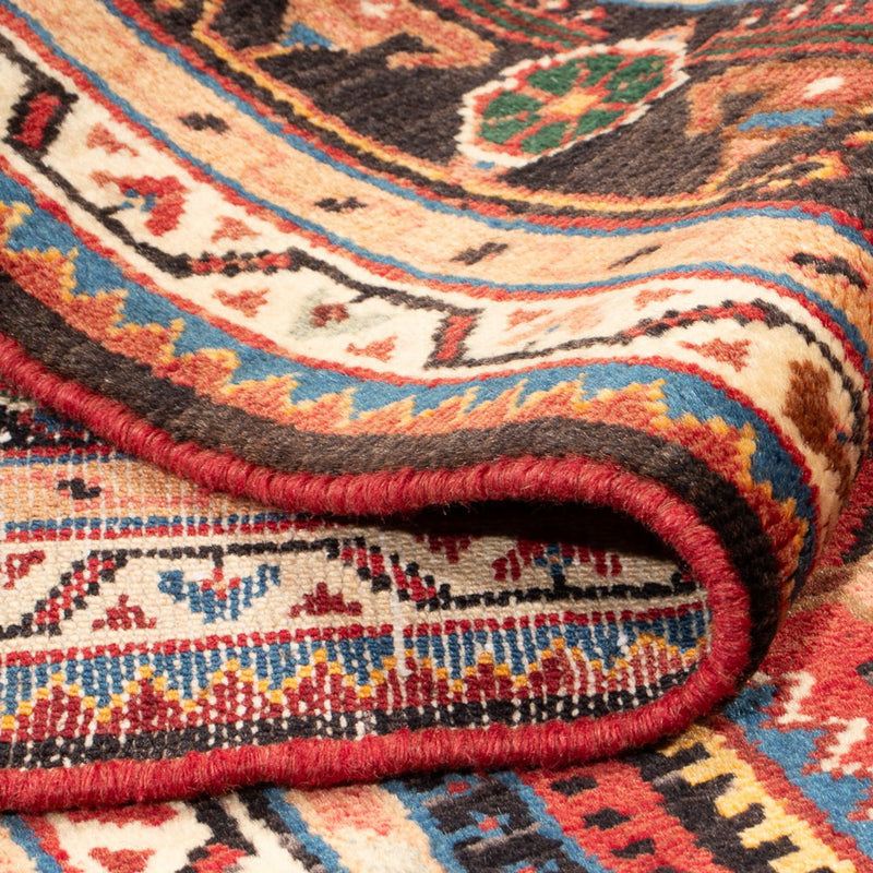 Alfombra persa - Nómada - 236 x 137 cm - azul oscuro