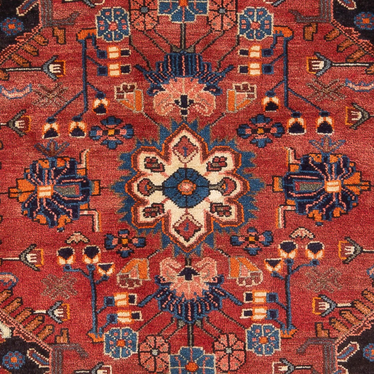 Alfombra persa - Nómada - 210 x 130 cm - rojo