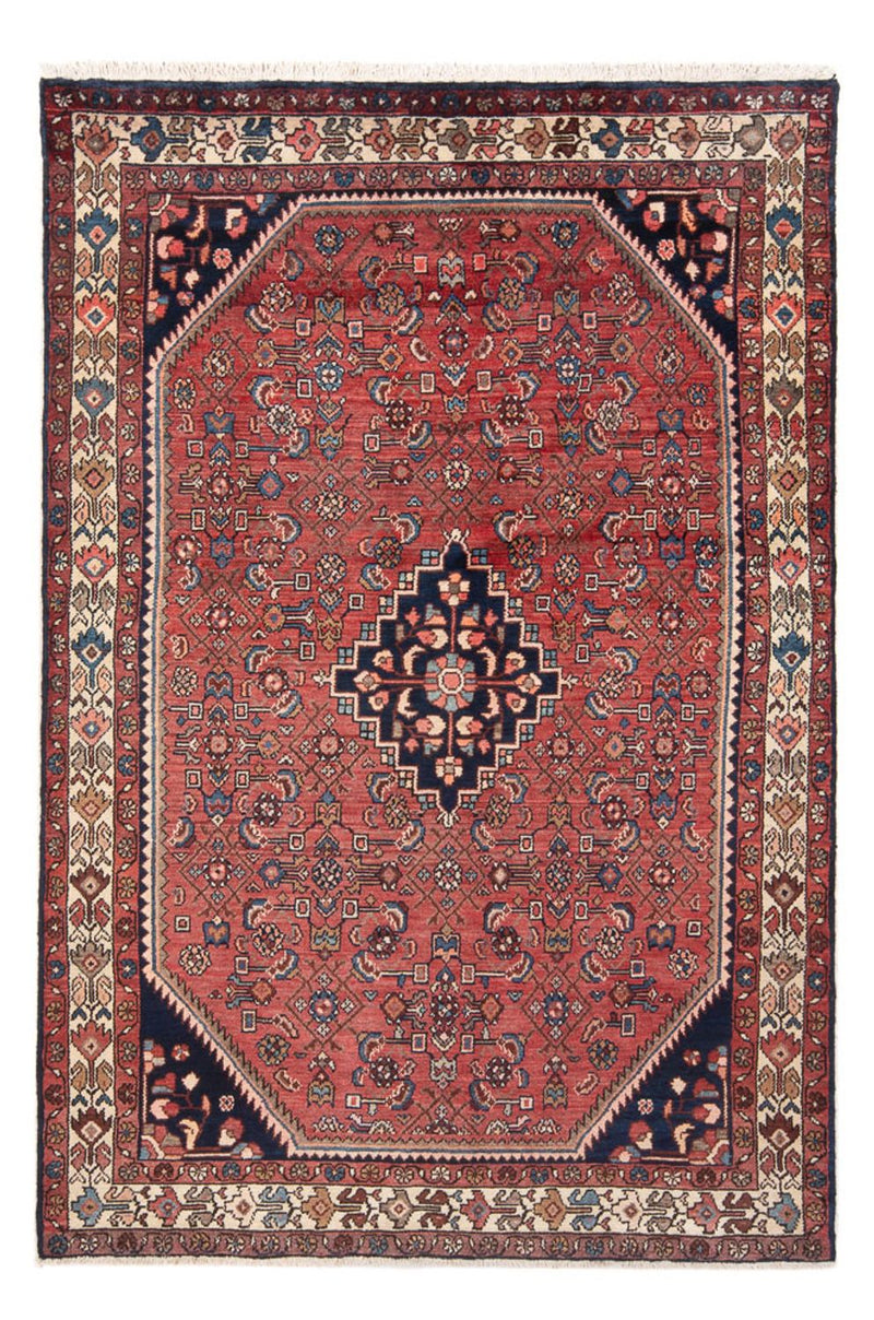 Alfombra persa - Nómada - 215 x 140 cm - rojo