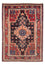 Alfombra persa - Nómada - 165 x 111 cm - azul oscuro