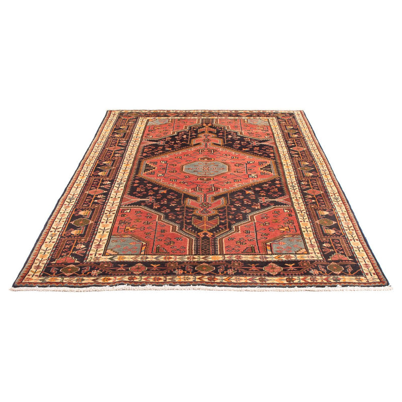 Alfombra persa - Nómada - 223 x 137 cm - rojo claro
