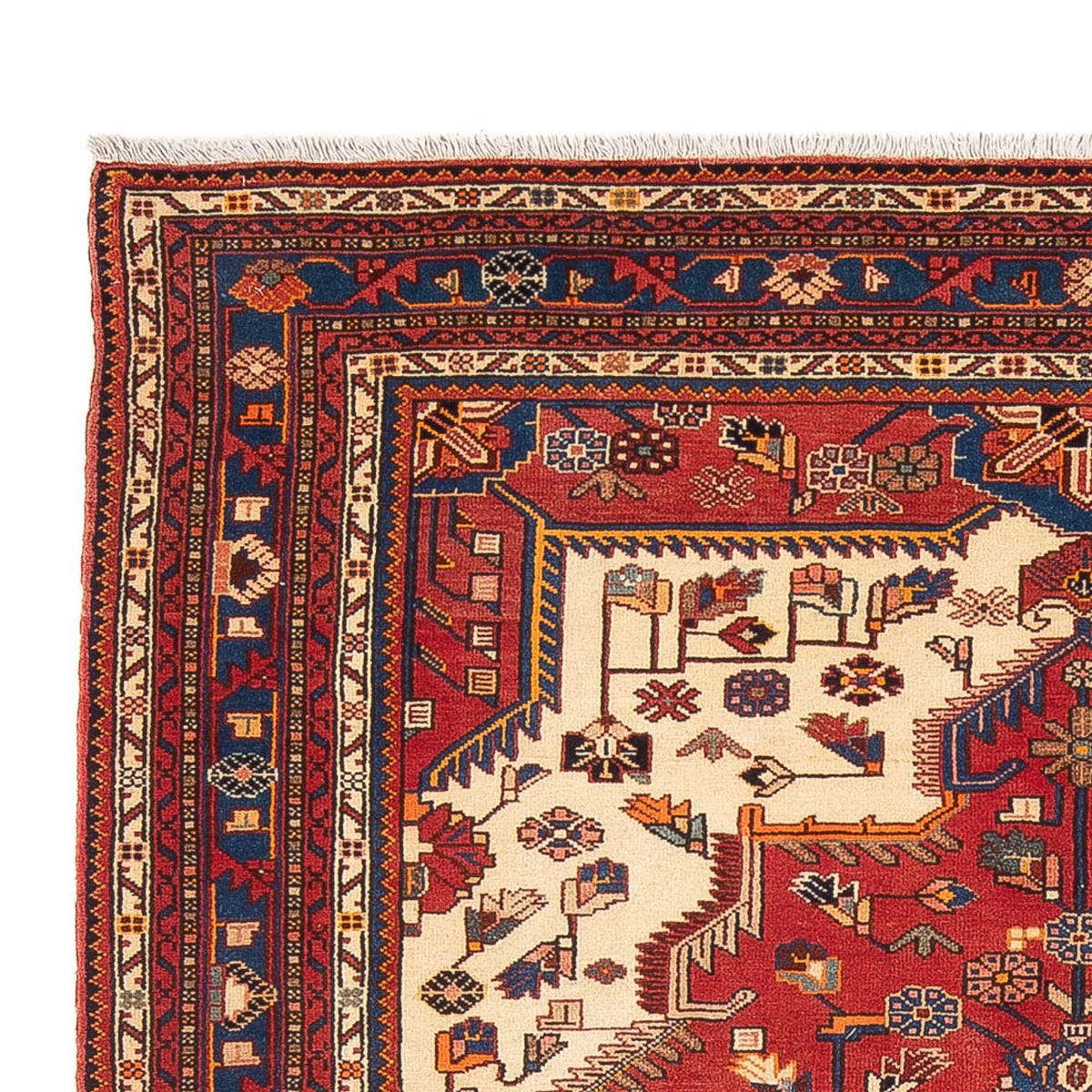 Alfombra persa - Nómada - 240 x 175 cm - rojo