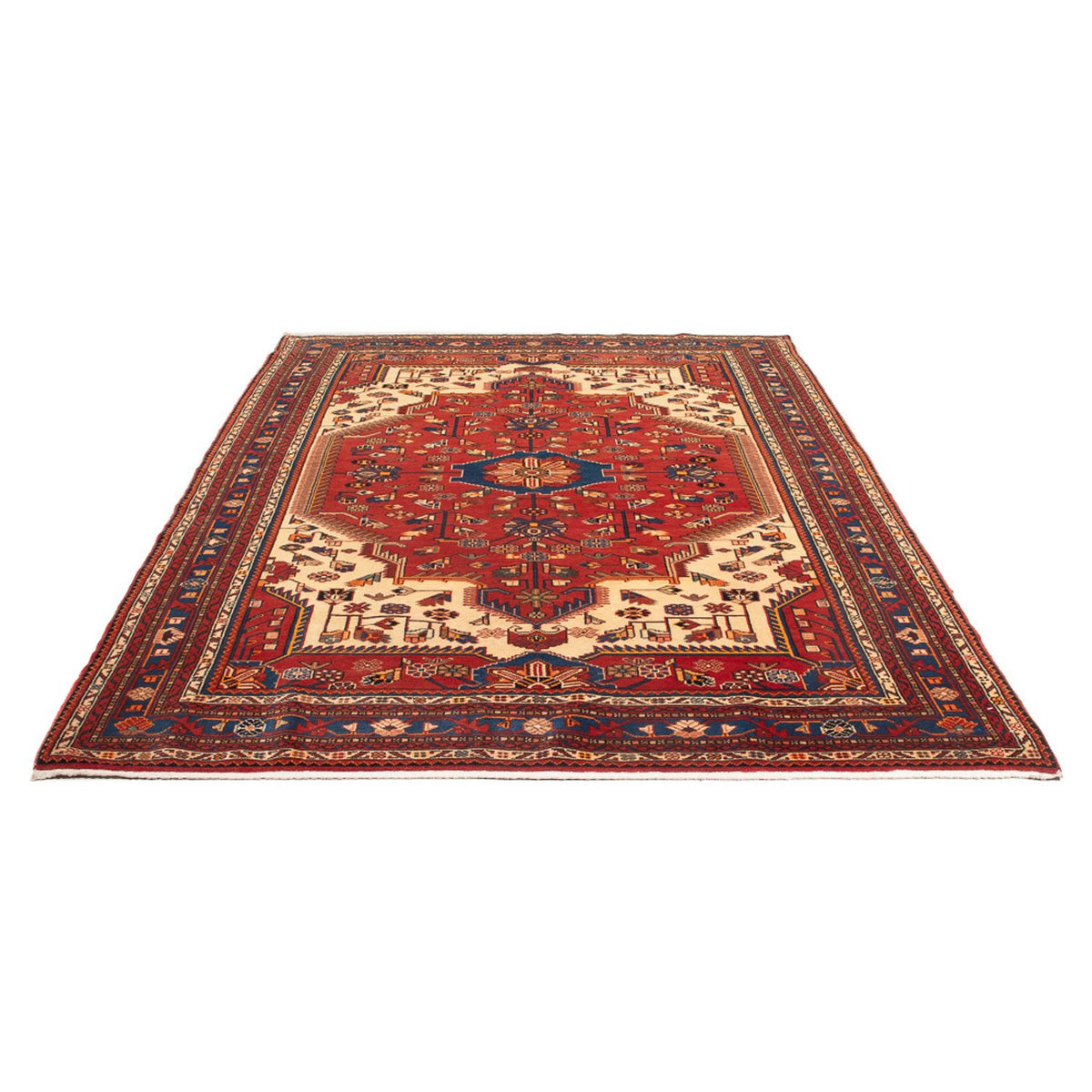 Alfombra persa - Nómada - 240 x 175 cm - rojo