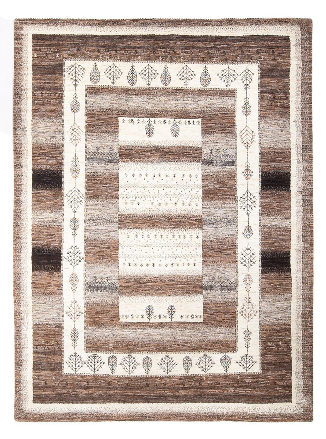 Alfombra Gabbeh - Loribaft Persa - 296 x 211 cm - multicolor