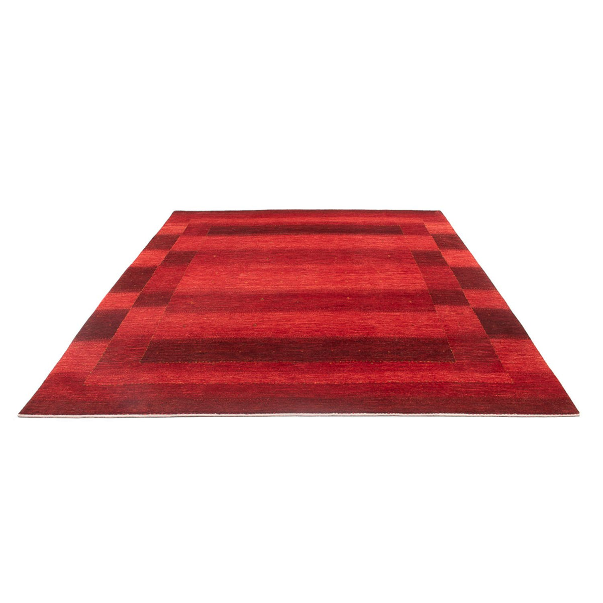 Alfombra Gabbeh - Loribaft Persa - 285 x 213 cm - rojo