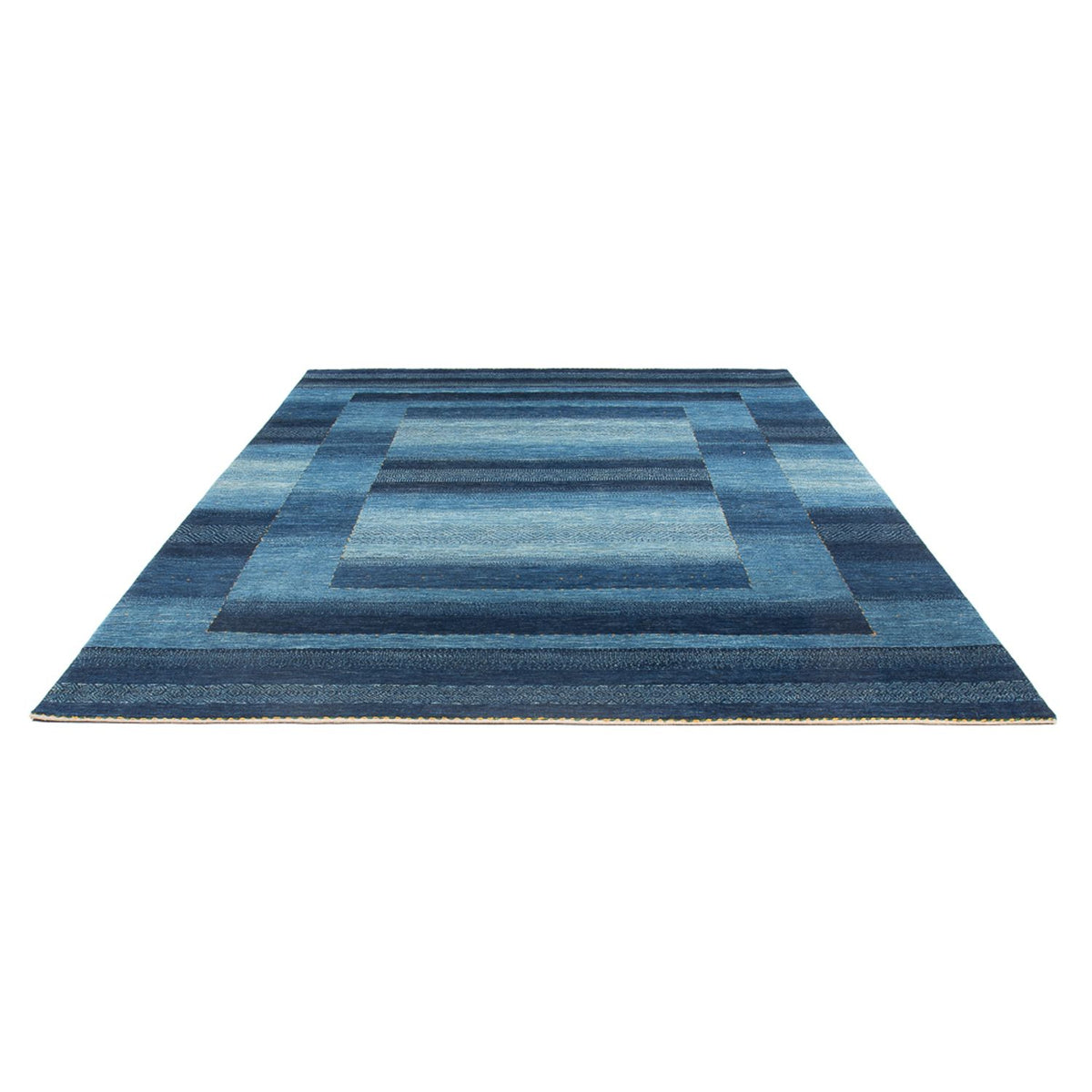 Alfombra Gabbeh - Loribaft Persa - 286 x 212 cm - azul marino